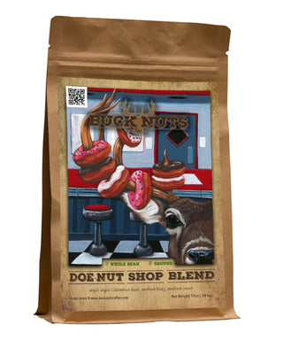 Buck Nuts Coffee Company Doe-Nut Shop Blend